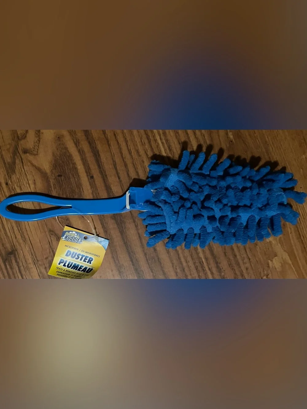 Microfiber Hand Held Duster Mop New - Bright Blue
